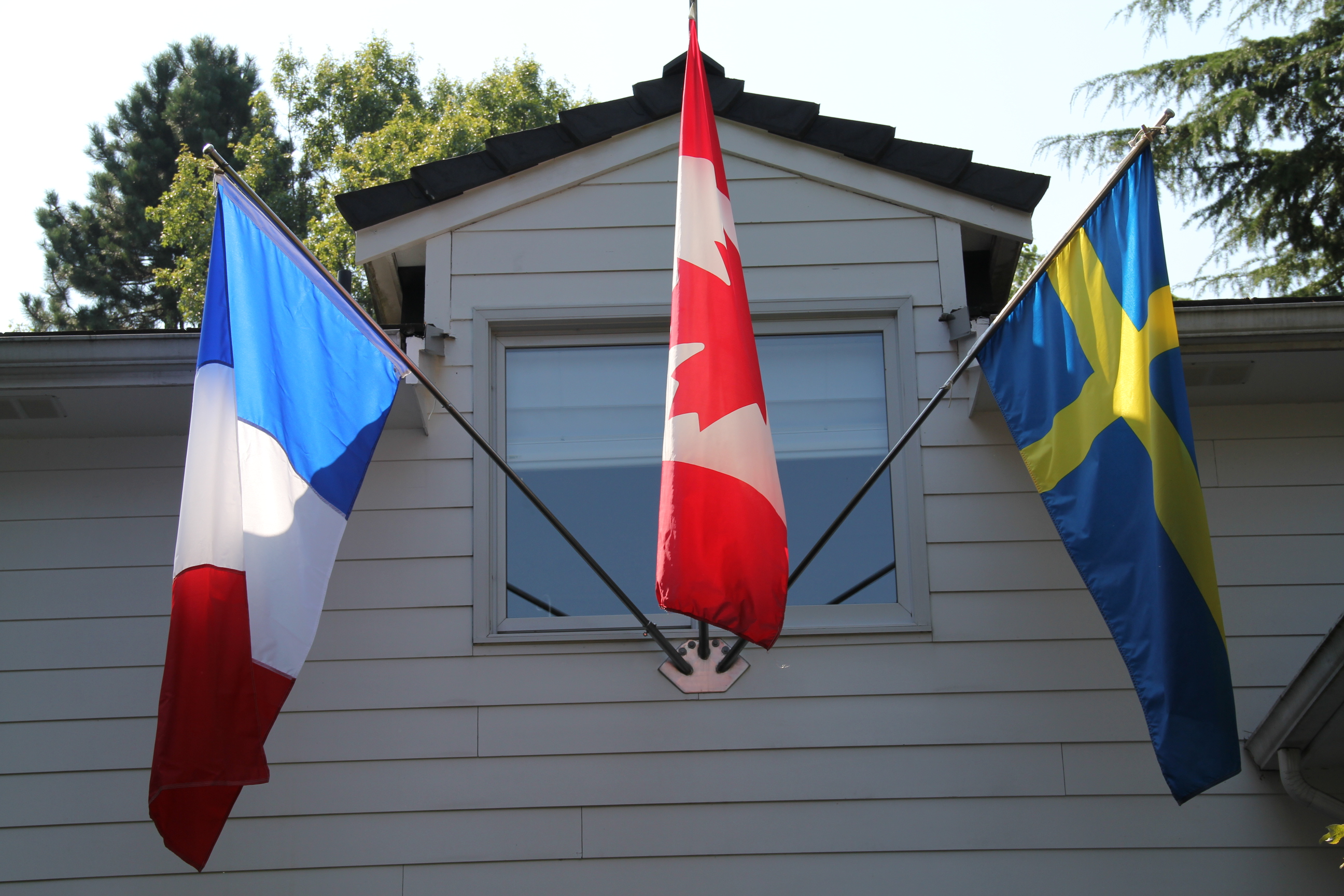 Foto: Språken i vår familj - svenska, engelska och franska. Vilka finns i din?
